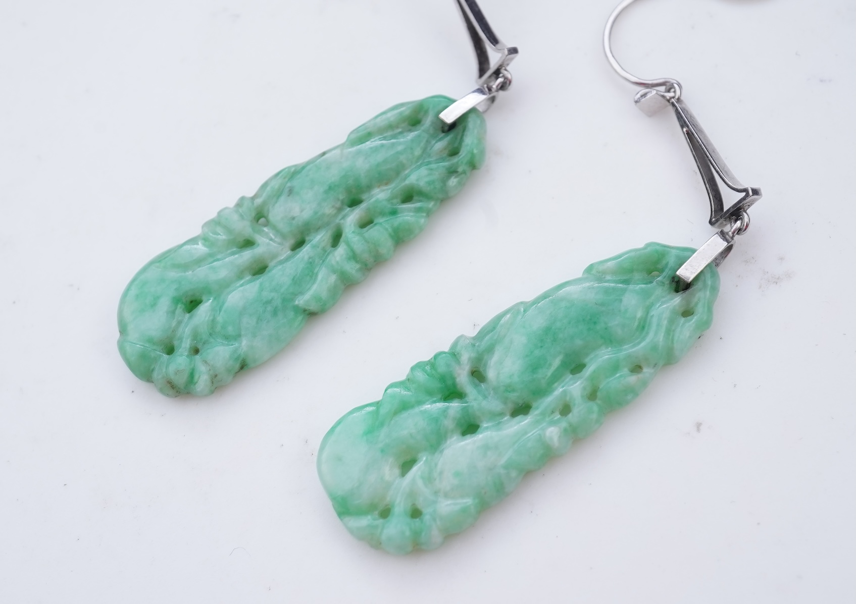 A jadeite demi-parure, 1920s